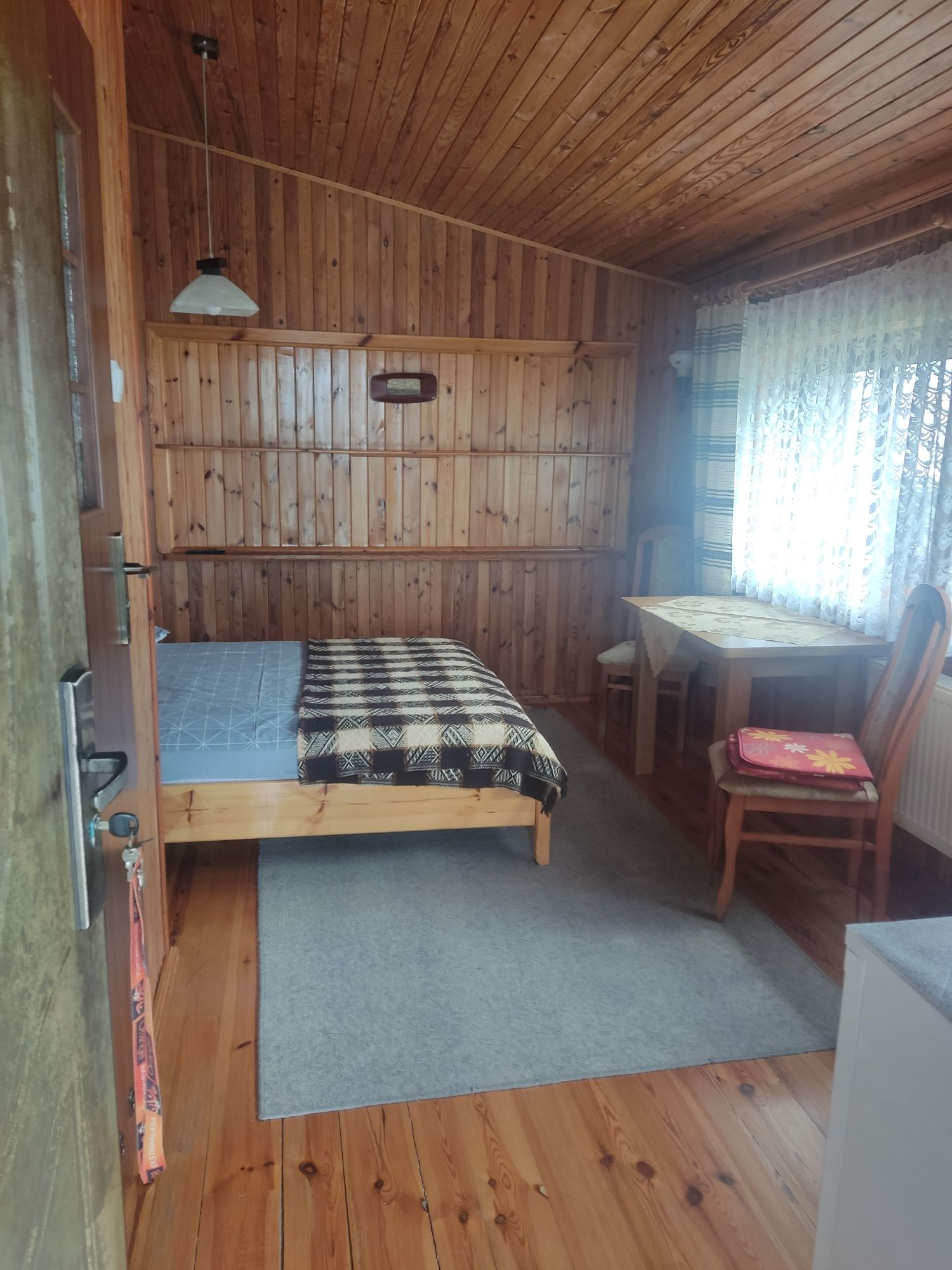 Pokój nad samym jeziorem Wdzydze Tucholskie