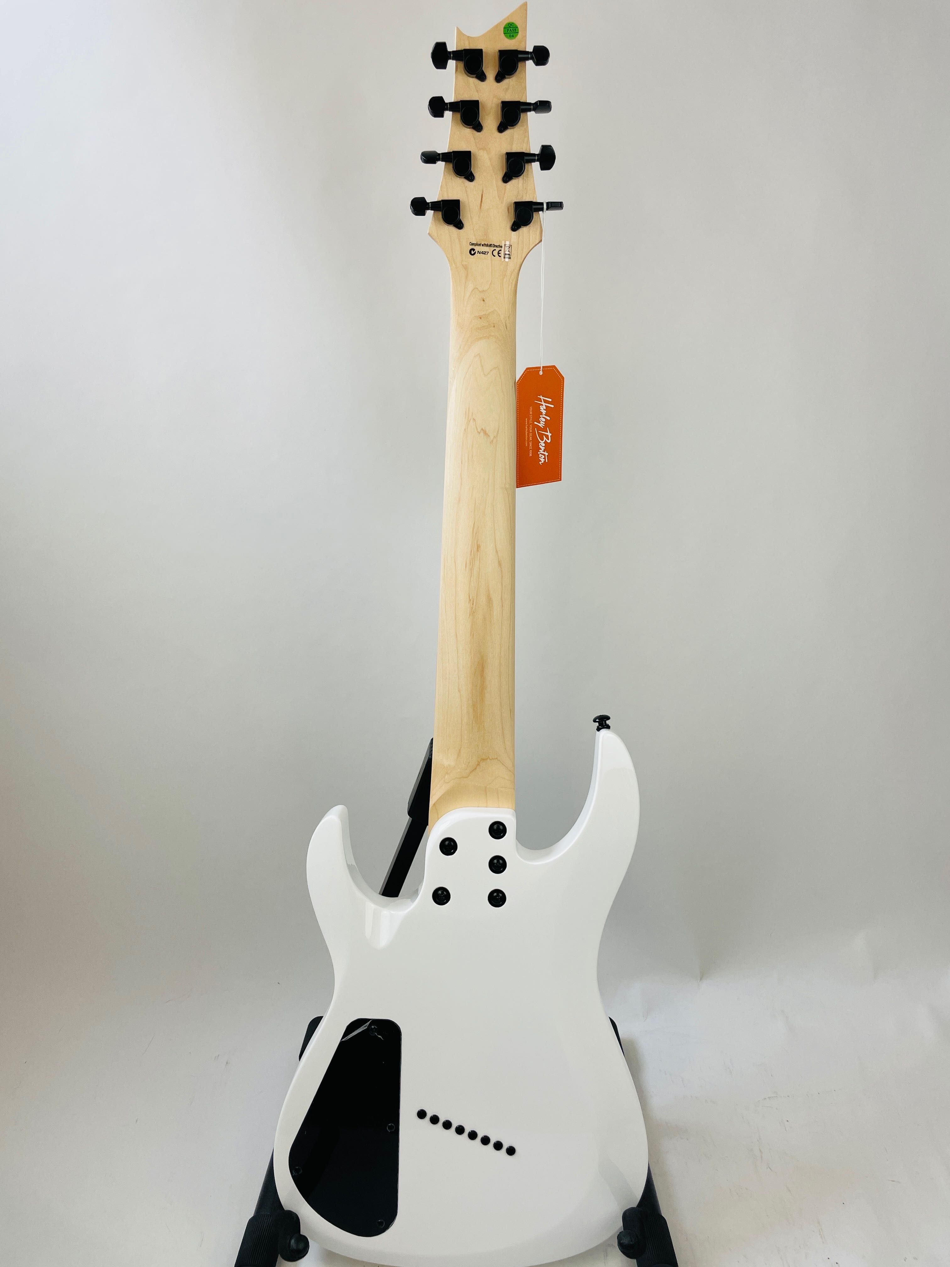 Harley Benton R-458MN WH MultiScale - 8 strunowa gitara elektryczna