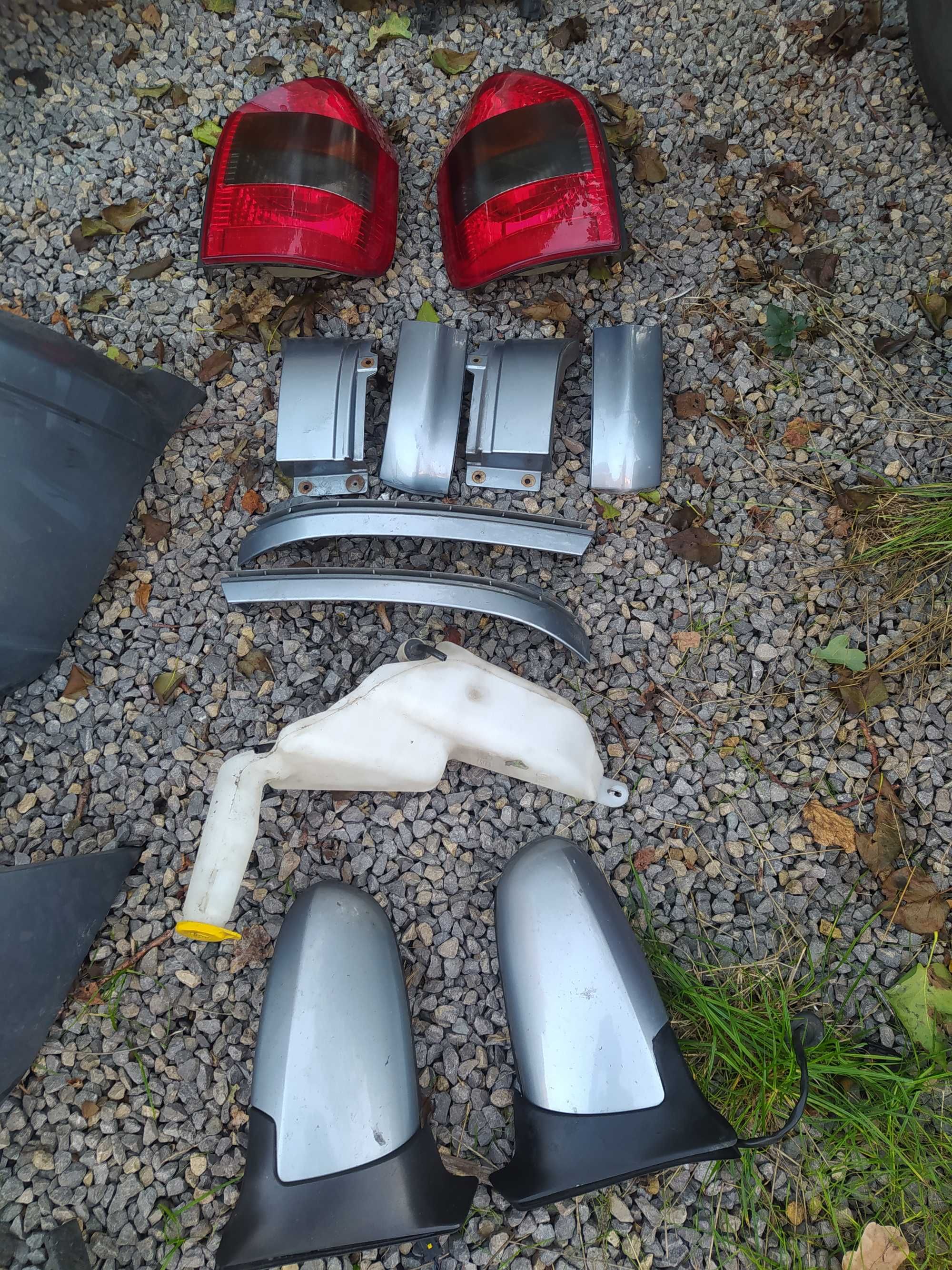 opel zafira a z161 przód zderzak maska błotnik pas przedni lampa