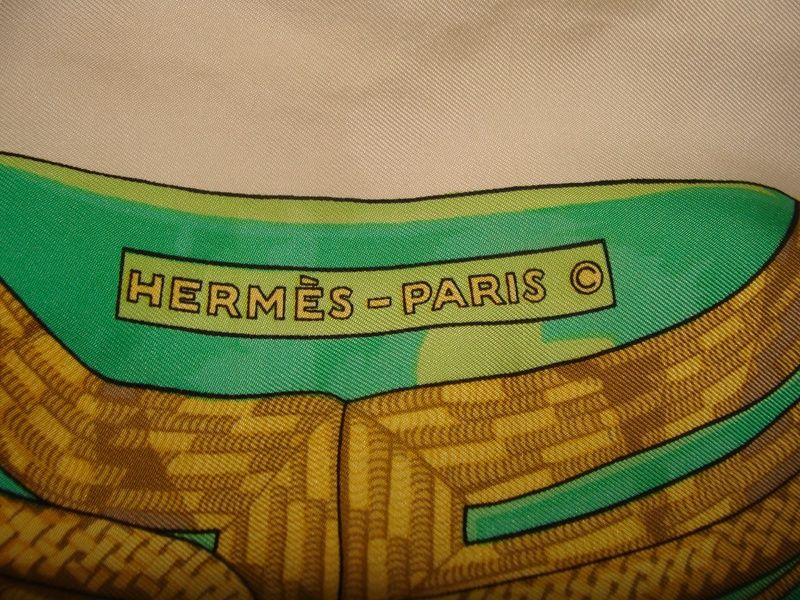 Hermes Brandebourgs Eperon d'Or Les Cles оригинал винтаж