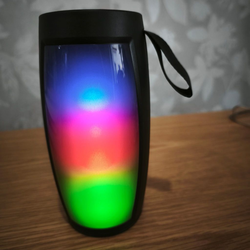 Coluna RGB colorida