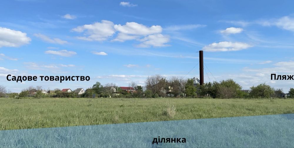 Продаж земельної ділянки на березі річки Оріль Партизанское Кадастр