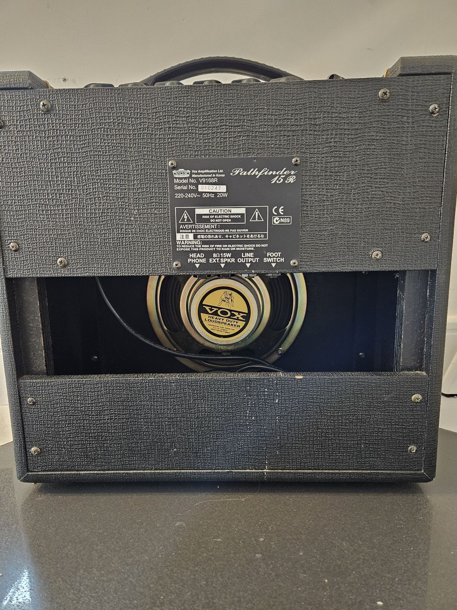 Vox pathfinder 15r