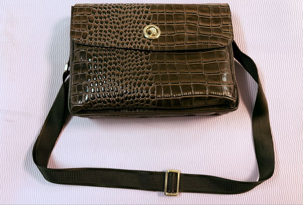 Сумка из кожи крокодила Stefano Ricci(теснение)