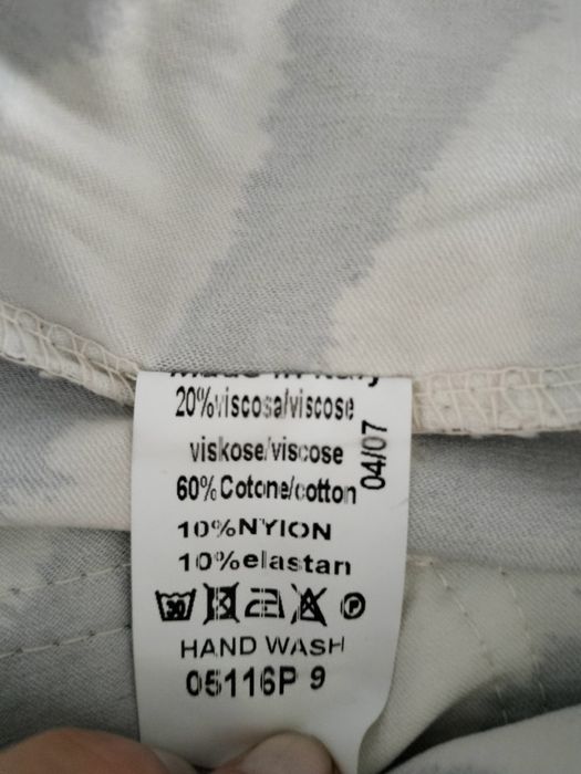 Spodnie zebra elastyczne 44-46