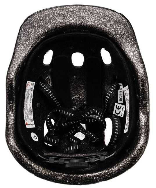Dziecięcy kask rowerowy Meteor rozmiar S (48-52cm) wzór auto