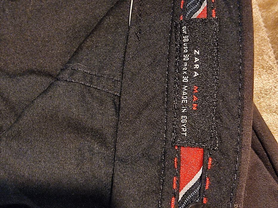 Calça de fato da Zara Men,  semi novo,  tam 38