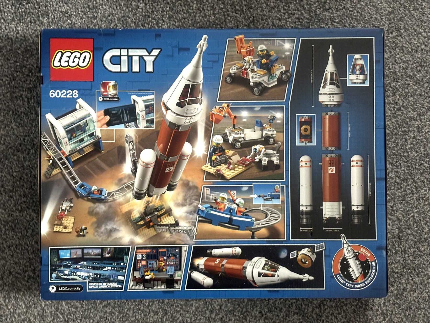 Новий Конструктор Lego City 60228 Космічна ракета