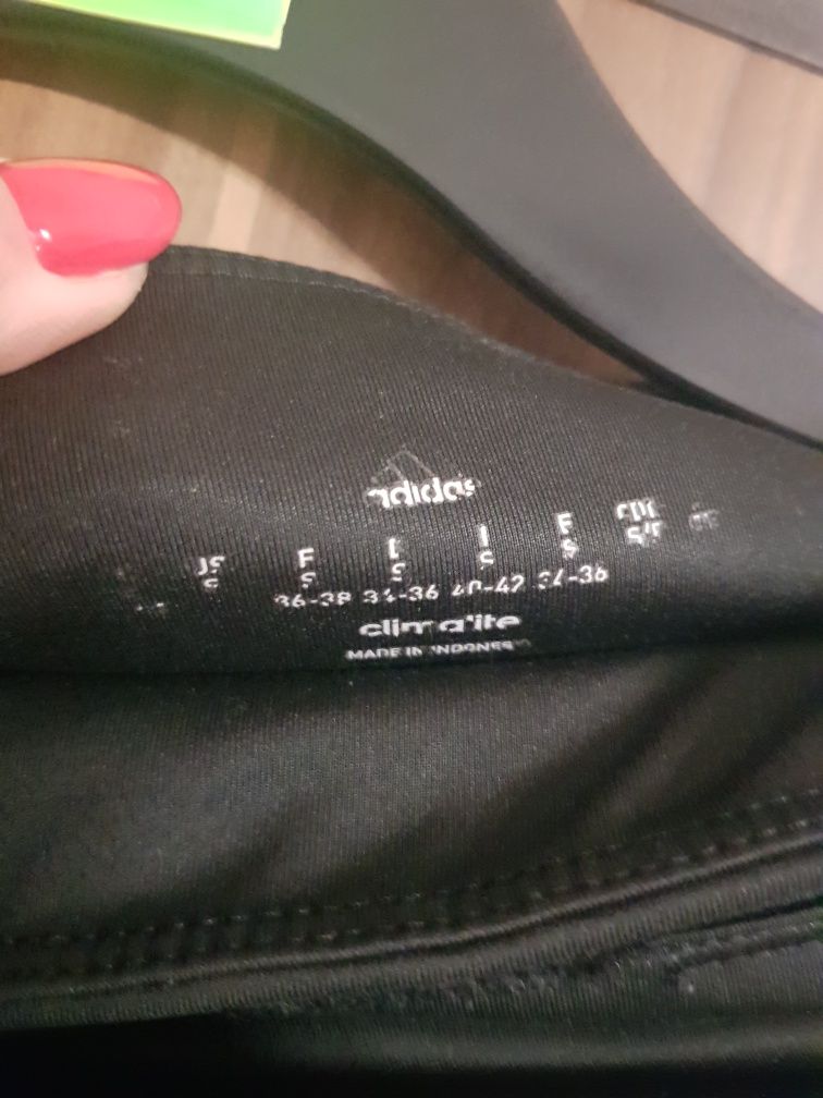 Legginsy damskie Adidas rozmiar S stan bardzo dobry