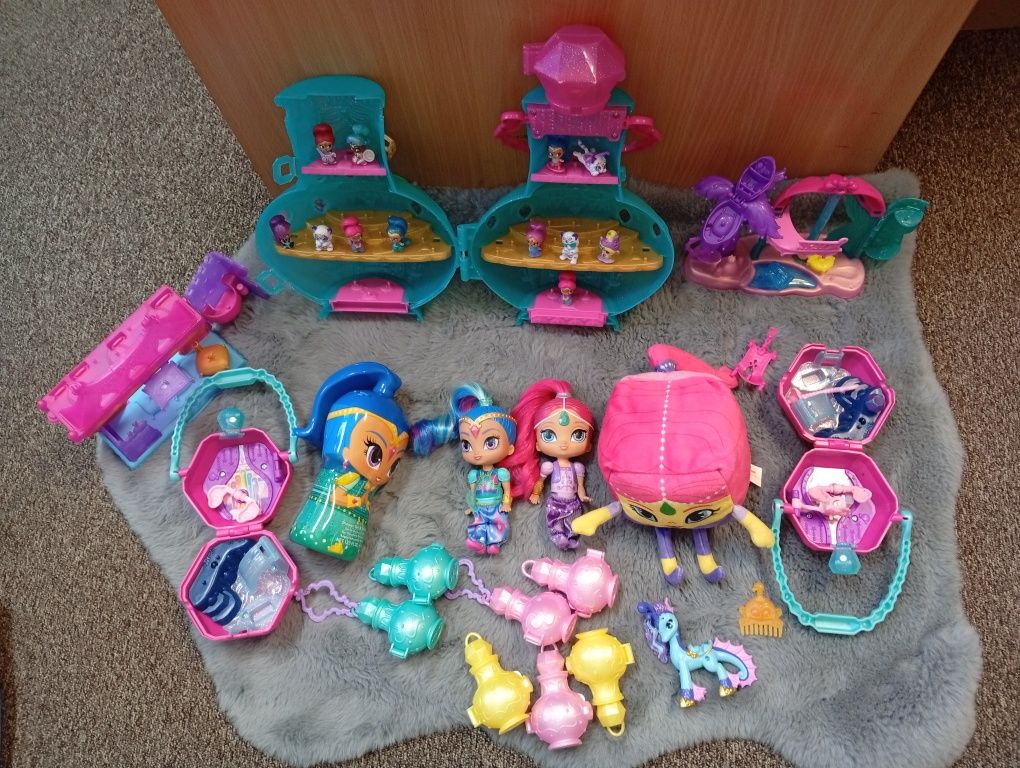 Duży zestaw Shimmer i Shine