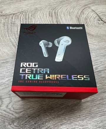Sprzedam Słuchawki ASUS ROG Cetra True Wireless Biały - na gwarancji