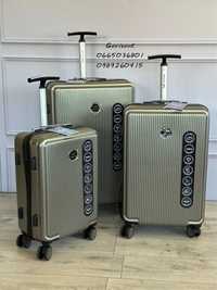Чемодна валіза чемоданы Wings PC 565. Чемодан 100% поликарбонат