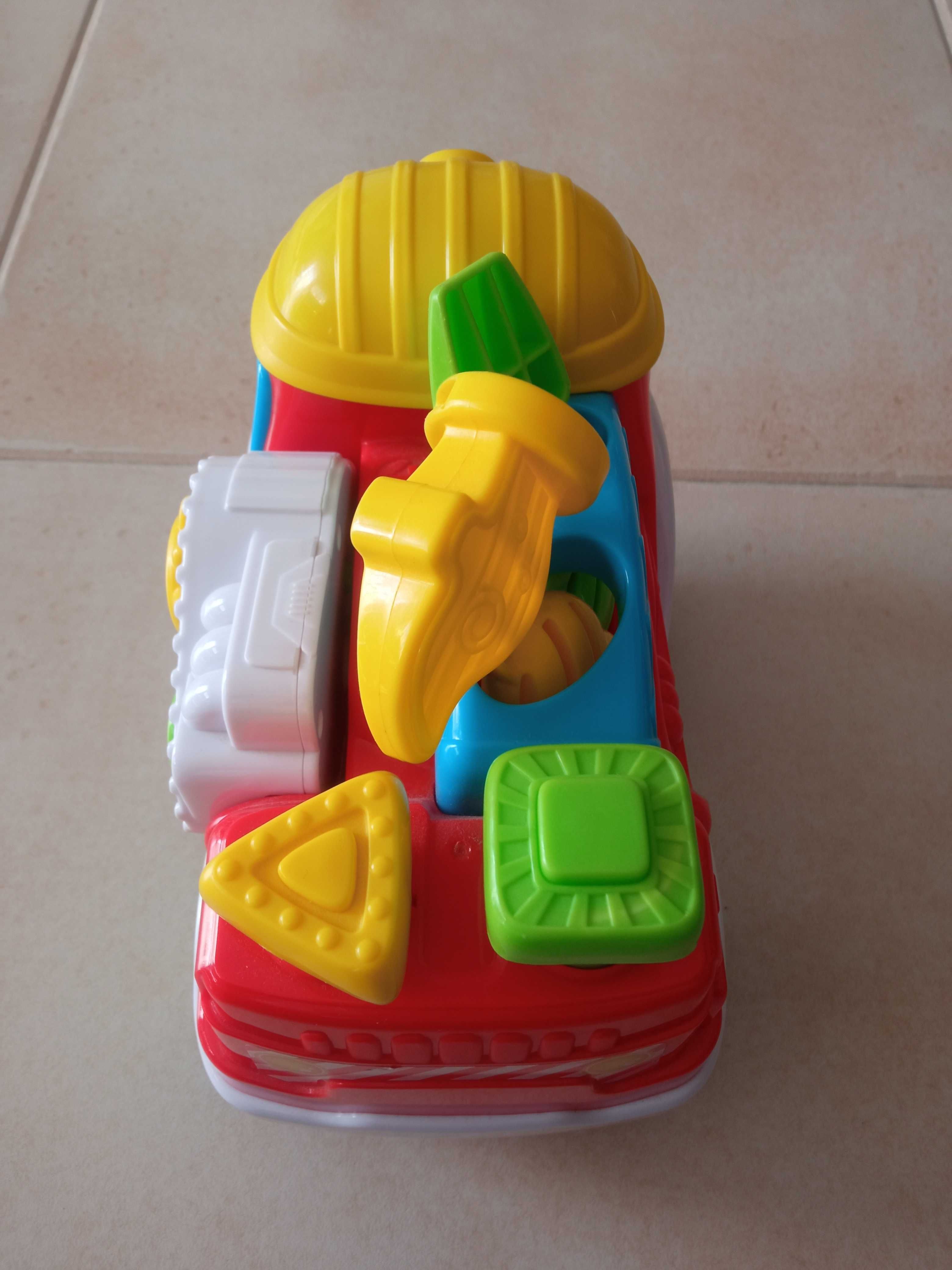 Camião com ferramentas e música