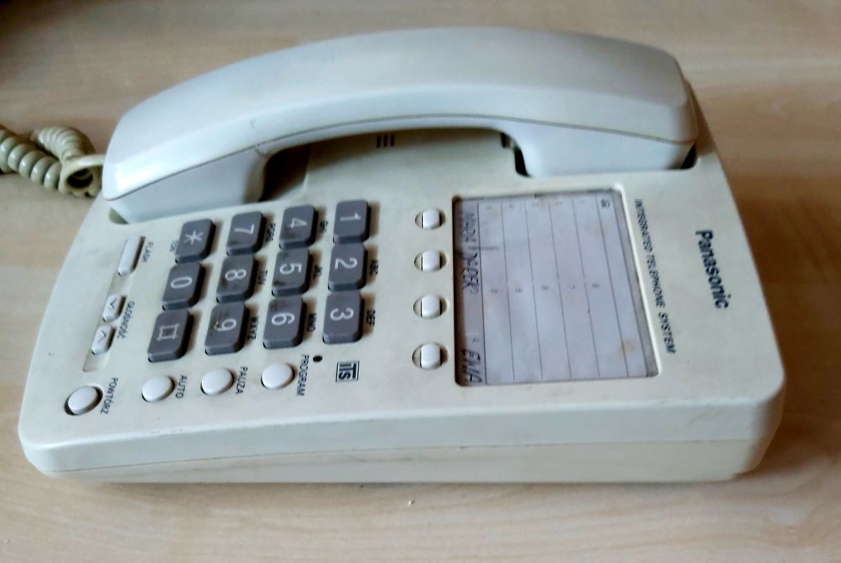 Telefon stacjonarny Panasonic KX-TS10PD-W