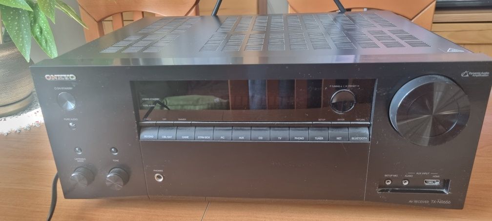 Amplituner Onkyo TX-NR656, używany