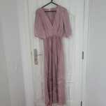 Vestido cerimónia cetim