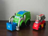 Śmieciarka i straż pożarna Play-Doh Rowdy