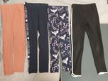 Paka 5 szt. legginsy r. 134 dla dziewczynki