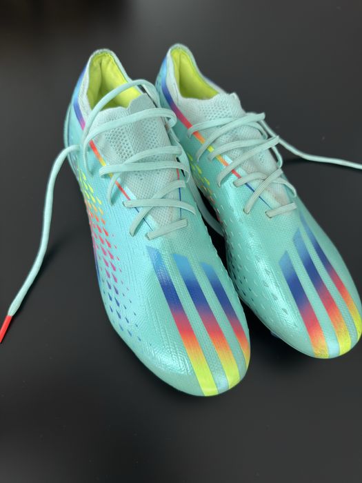 Adidas X Speedportal.1 HG/AG Clear Aqua – Tamanho 42 (Quase novas)