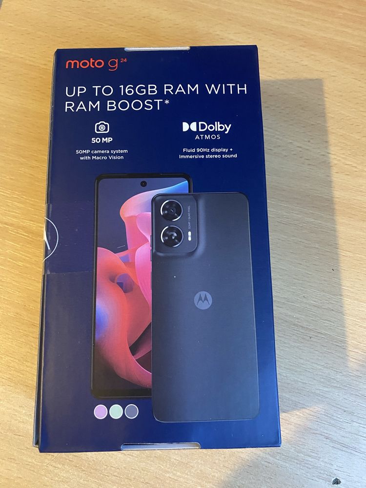 Telefon Motorola moto G24 8/128, Matte Charcoal