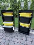 Regał z pojemnikami IKEA