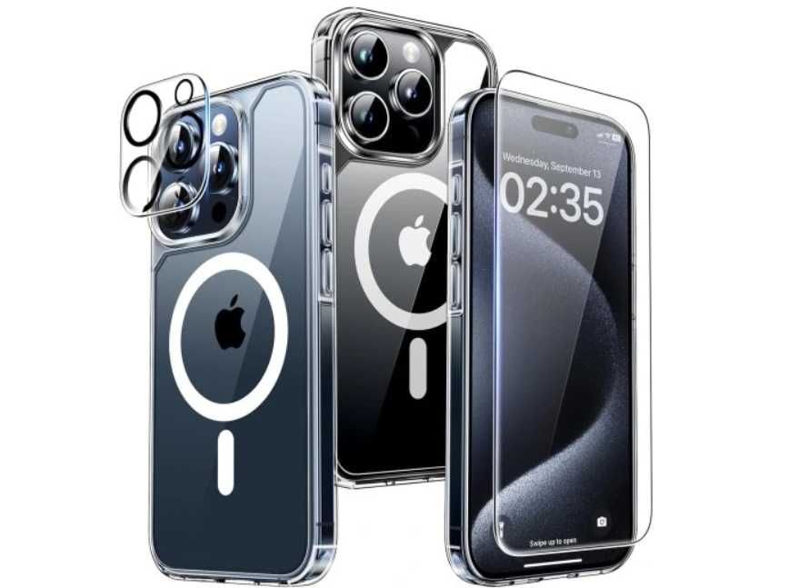 Plecki Tauri do Apple iPhone 15 Pro MAX bezbarwny