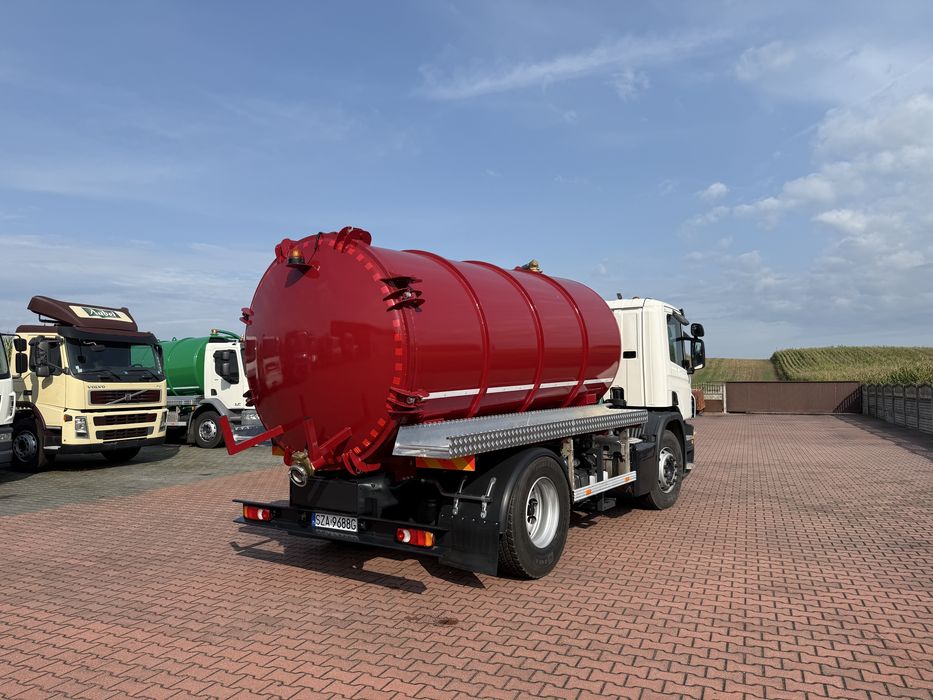 SCANIA P270 Asenizacyjny 2007 SPECJALNY 11 m3 beczka SZAMBIARKA