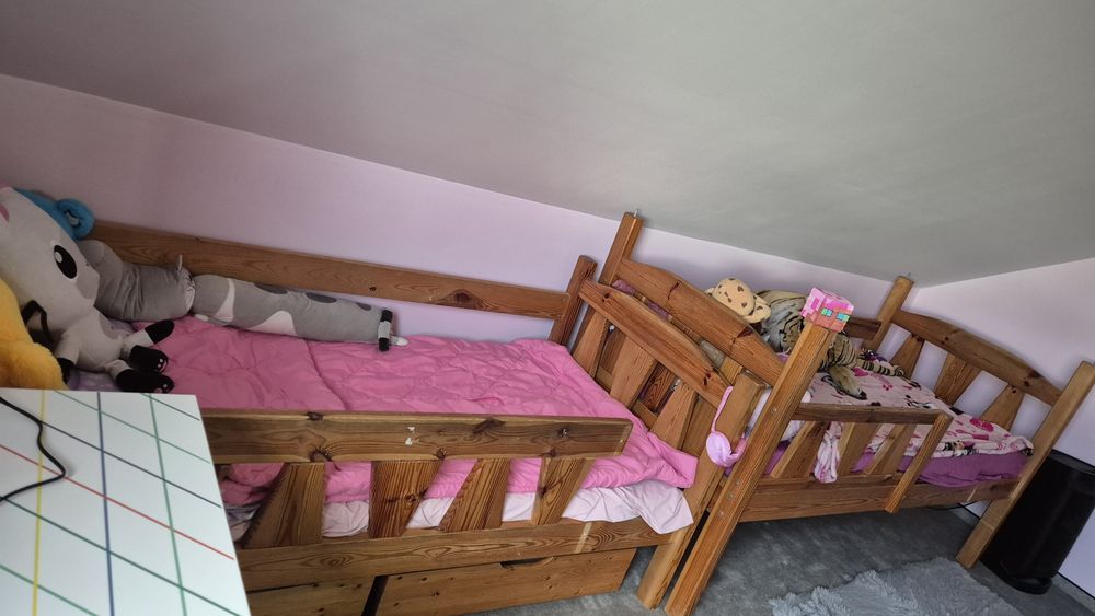 Łóżko piętrowe z możliwością rozstawienie na pojedyncze