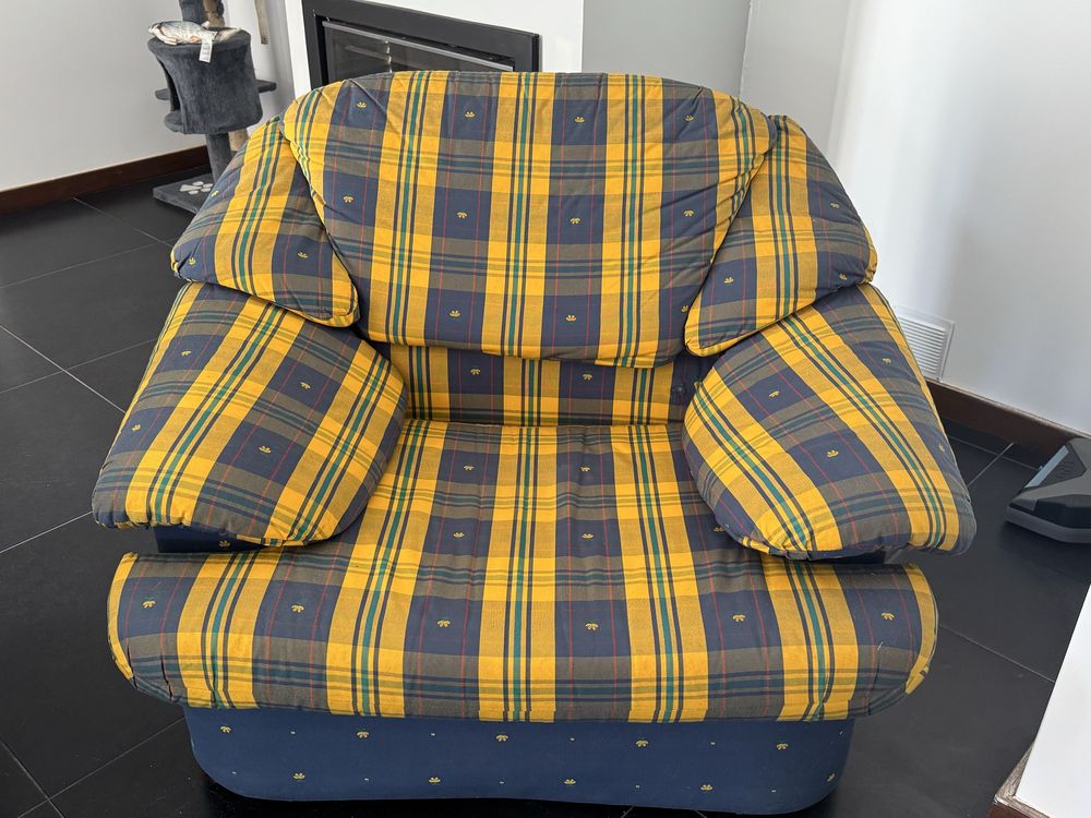 Sofa 3 lugares + poltrona