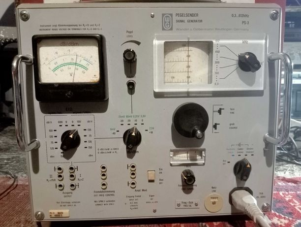 генератор Pegelsender signal generator ps-3 0,3-612khz