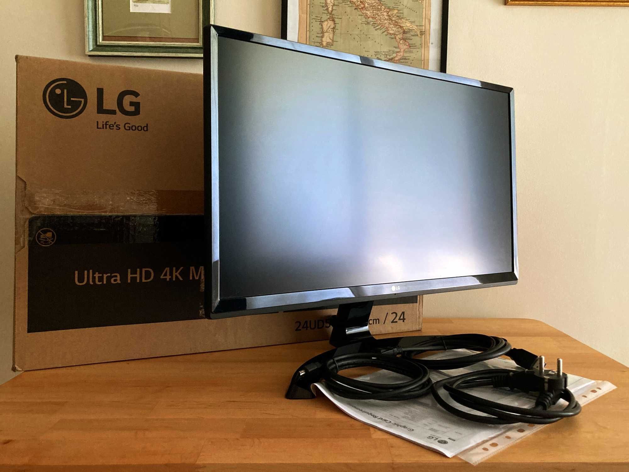 Монітор UHD 4K LG 24UD58 FreeSync