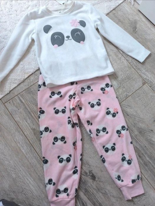 Nowa odzież siatkówka 110 Co&a sportowa bluzka + spodnie ocieplane