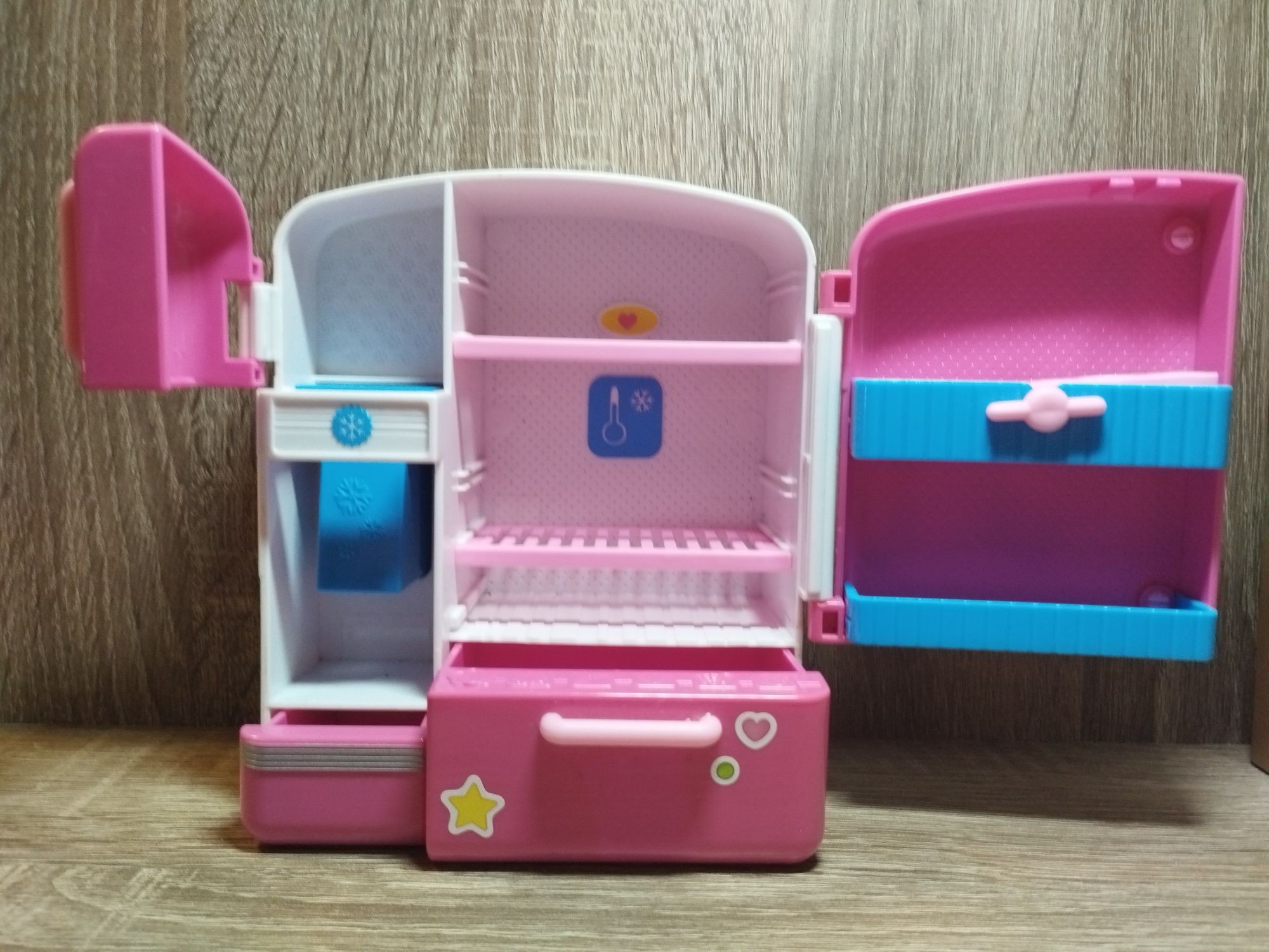 Shopkins, шопкинс холодильник (вместе с жёлтым стаканом)