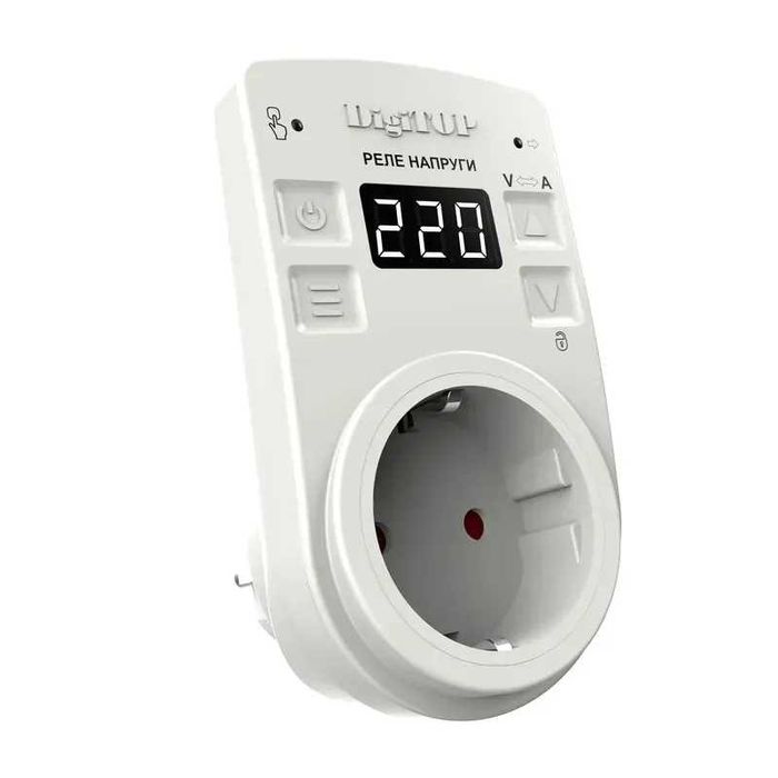 Реле напруги 16A 32A 40A 63A Захист від перепадів напруги VP-40A M3R