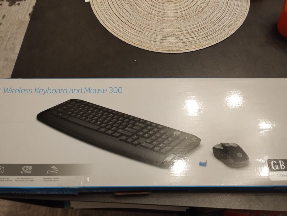 Klawiatura i mysz bezprzewodowa HP 300