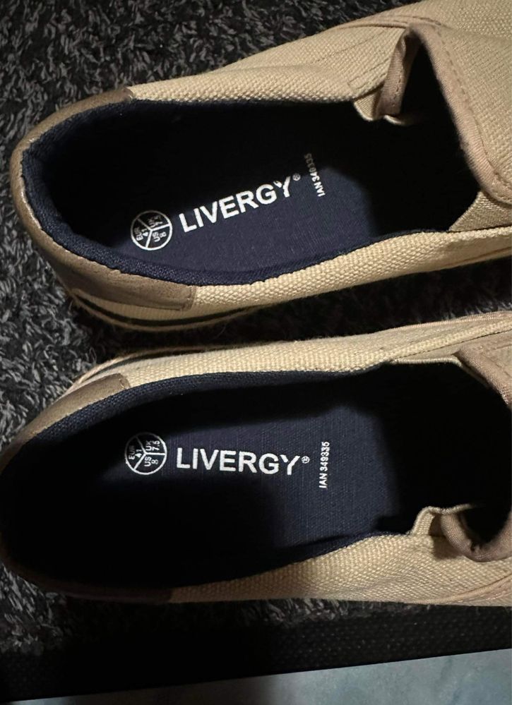 Чоловічі туфлі еспадрілі Livergy
