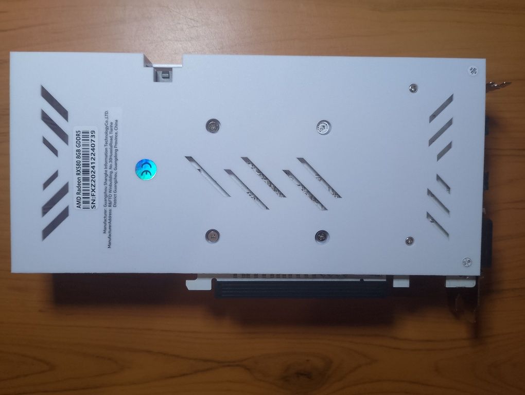 Игровая видеокарта рх 580