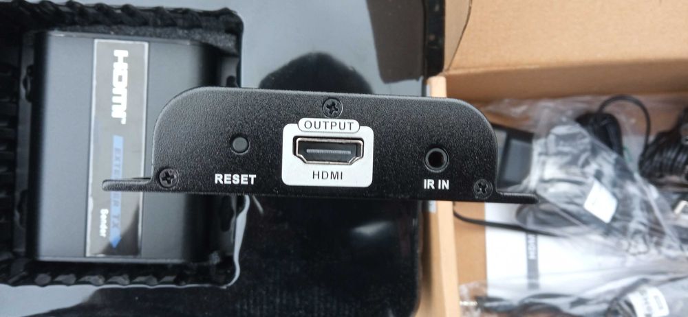 Подовжувач HDMI Reciver+Sender HDMI to LAN LENKENG LKV373 до 120м + IR