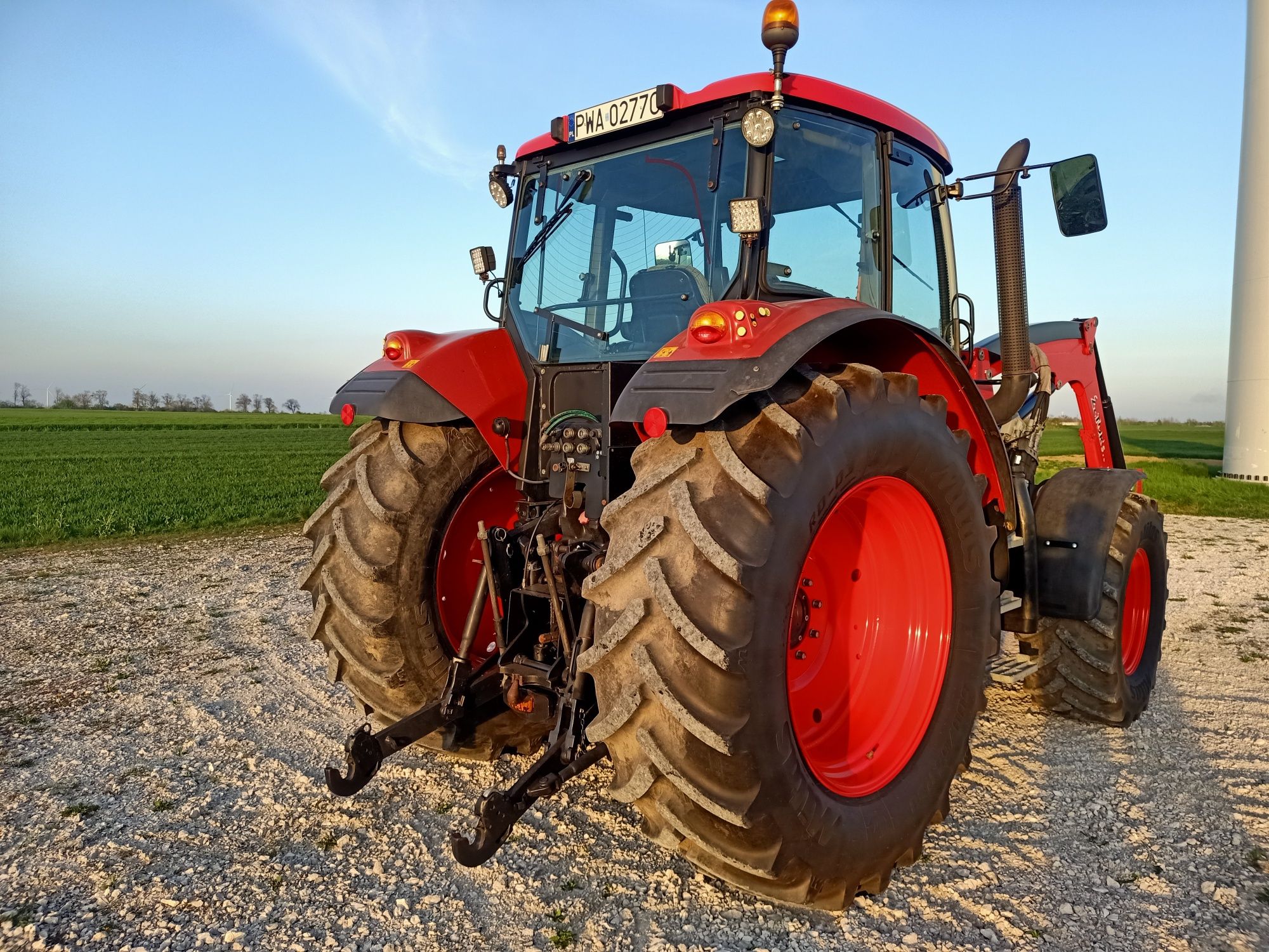 Zetor Forterra 140 16V HSX z Tur 3900 mth Claas Ares 697 ATZ