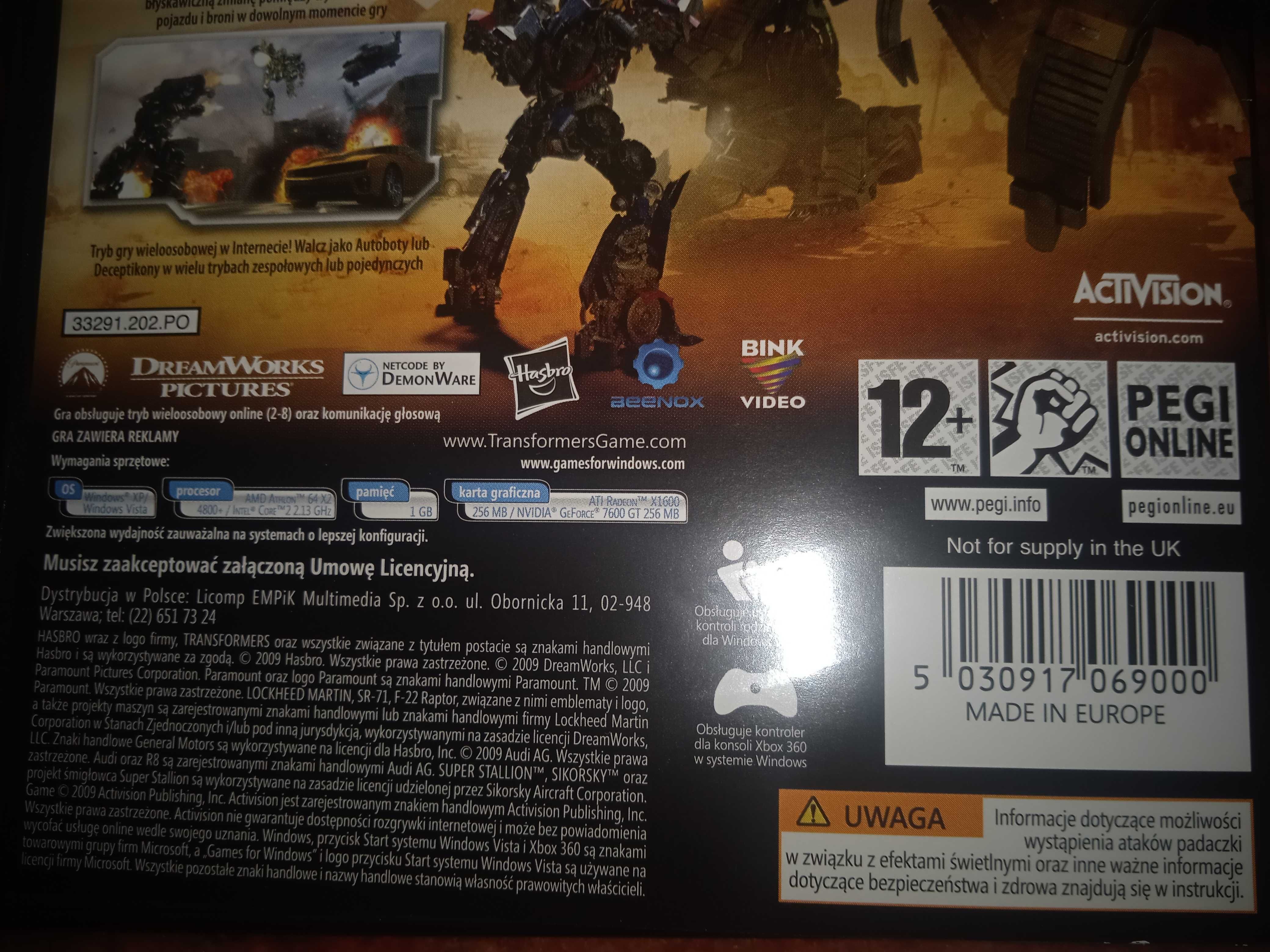 Terminator Transformers PCDVD