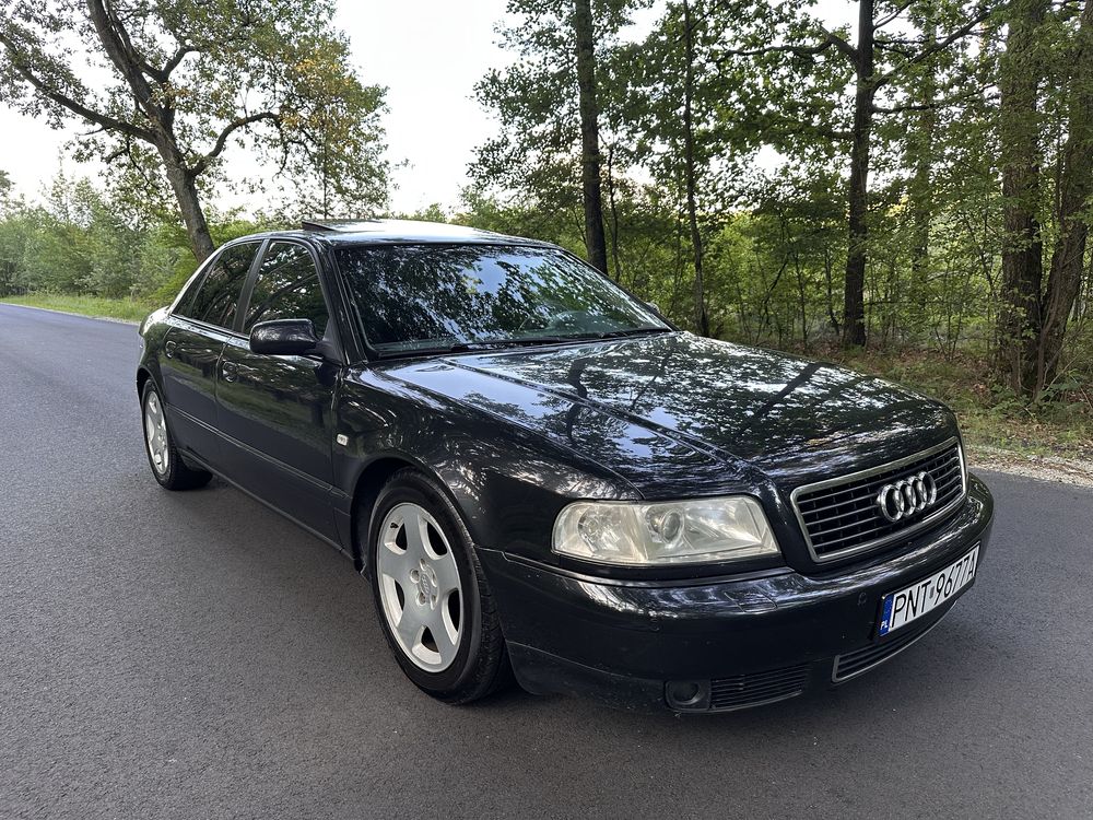Audi A8 D2 V8 LPG alu LIFT czarne recaro Quattro