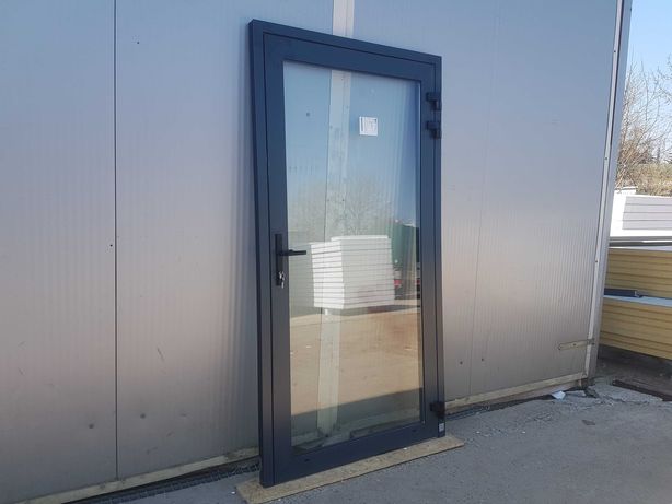 Drzwi aluminiowe przeszklone ciepłe 2100x1100 Producent Każdy wymiar!