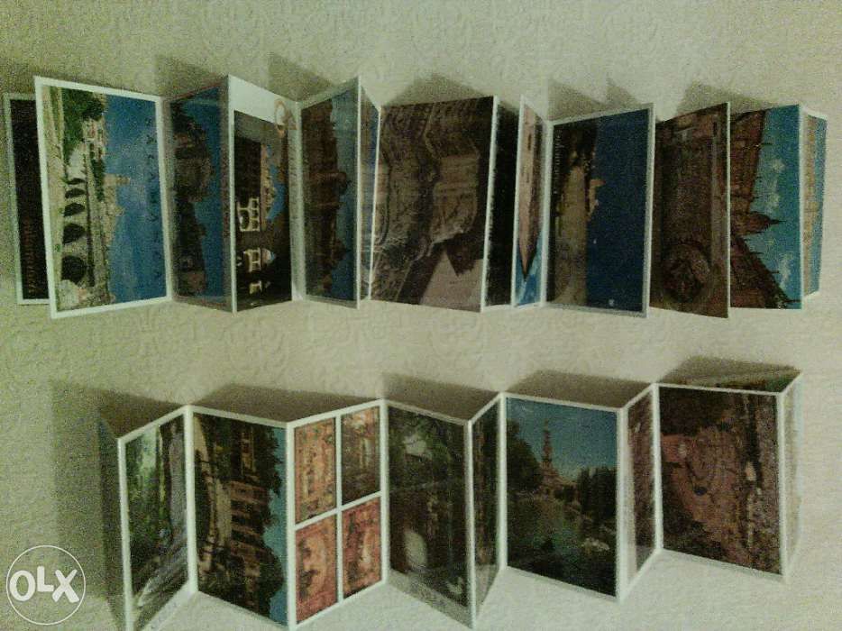 Lote de 2 Blocos de postais * Salamanca 20 / Sevilha 12