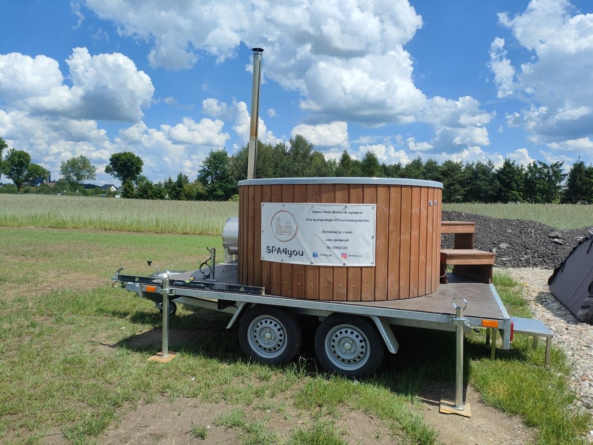 Sauna mobilna i balia mobilna do wynajęcia Bytom, Tarnowskie Góry