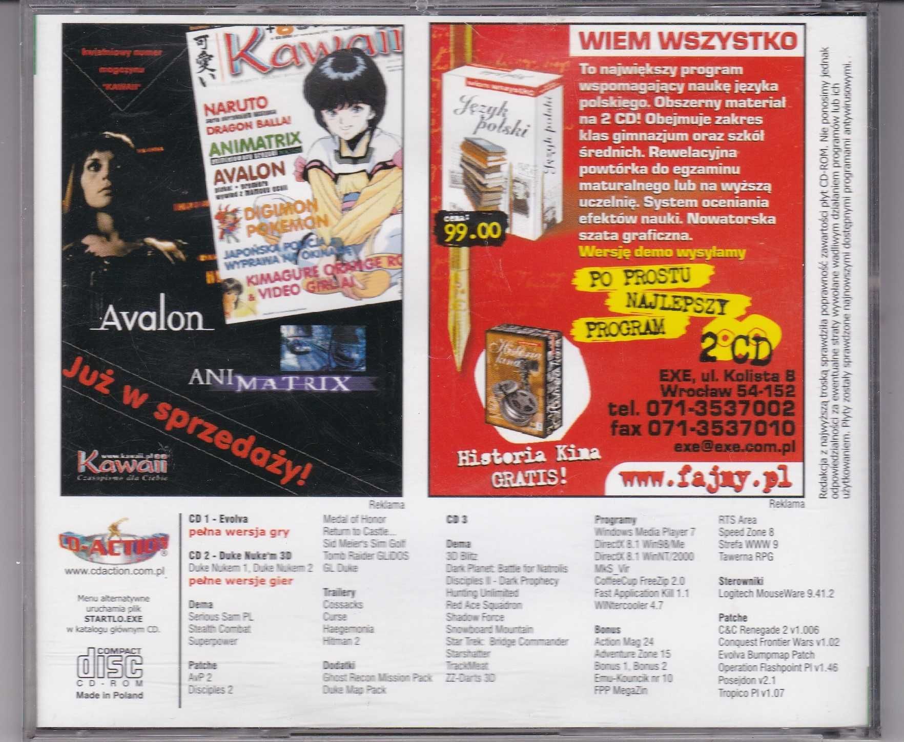 Duke Nukem 3D + Evolva    Gry     {    PC     }