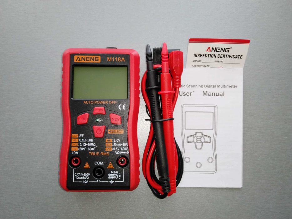 Цифровой мультиметр (автоматический).