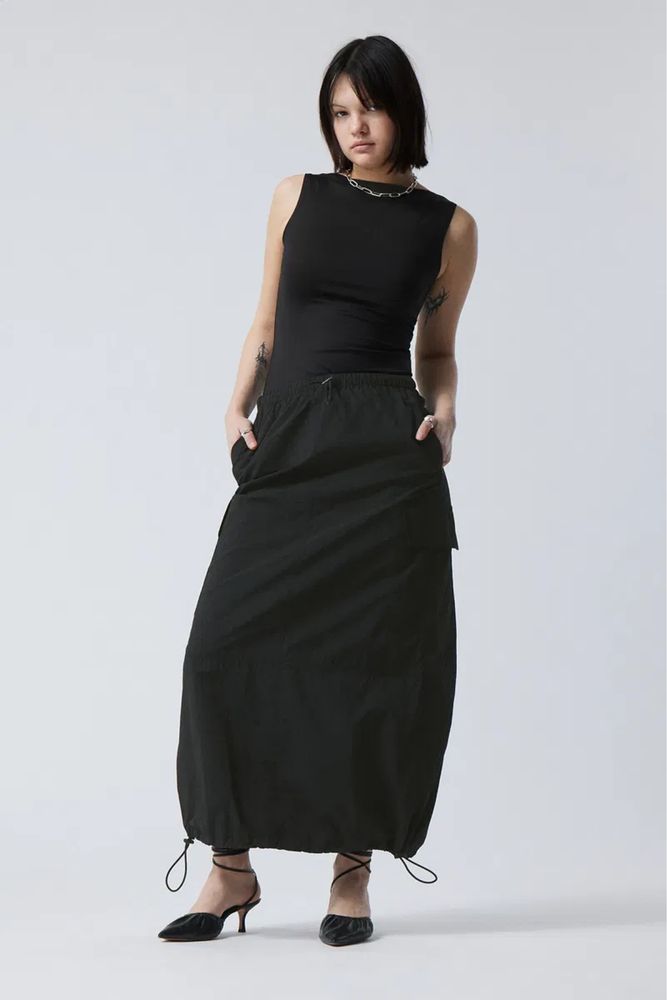 WEEKDAY Edge Cargo Skirt Карго спідниця