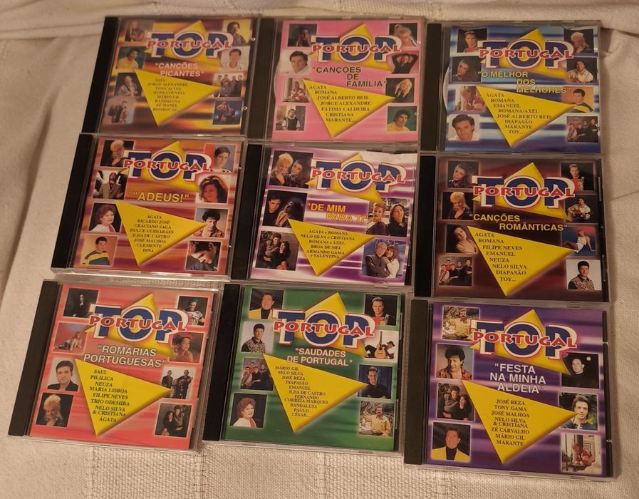 CD (9) musica Top Portugal/  Cosmopolitan(9)