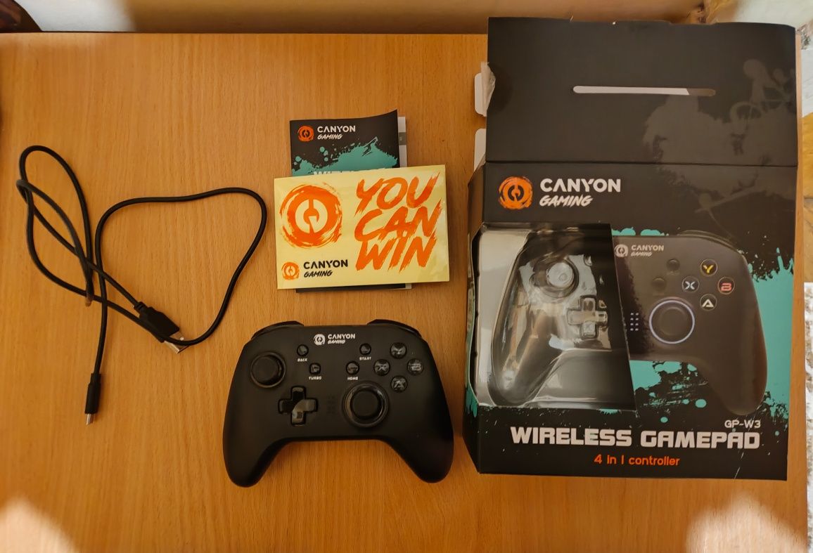 Геймпад безротовий CANYON GP-W3 2.4G Wireless Controller (CND-GPW3)