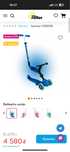 Самокат-велобіг Globber GO-Up Active Lights (Blue)
